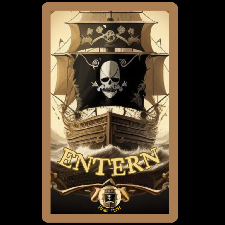 Board game Pirate Curse - The exciting board game for fearless pirates. Raid galleons to make precious booty