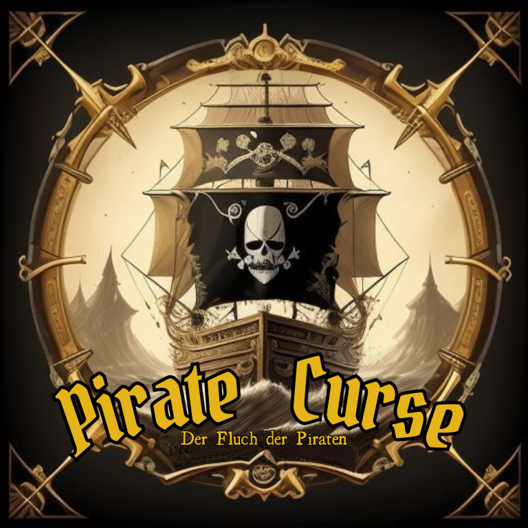 Brettspiel Pirate Curse - erobere andere Schiffe und sammel so viel Beute wie möglich