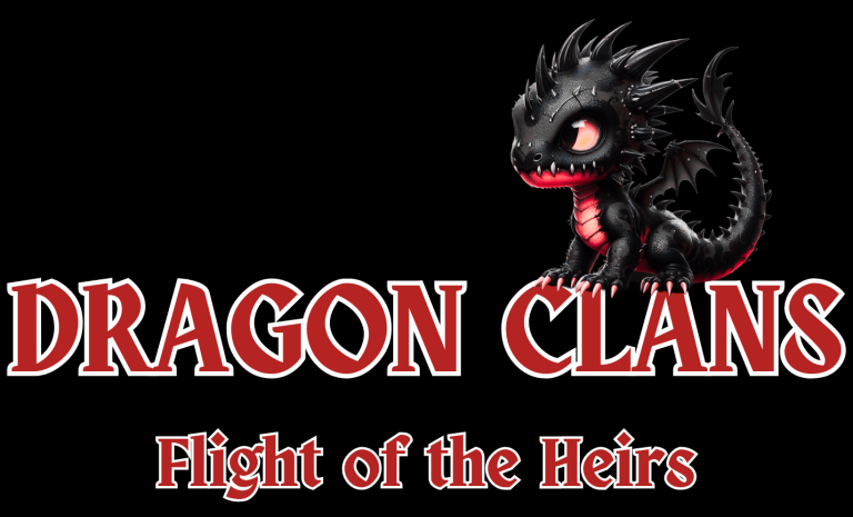 Dragon Clans card game -Who is the fastest and cleverest dragon? Find out in the ‘Flight of the Heirs’!
