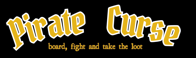 Board game Pirate Curse - The exciting board game for fearless pirates. Raid galleons to make precious booty