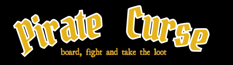 Board game Pirate Curse - The exciting board game for fearless pirates. Raid galleons to make precious booty